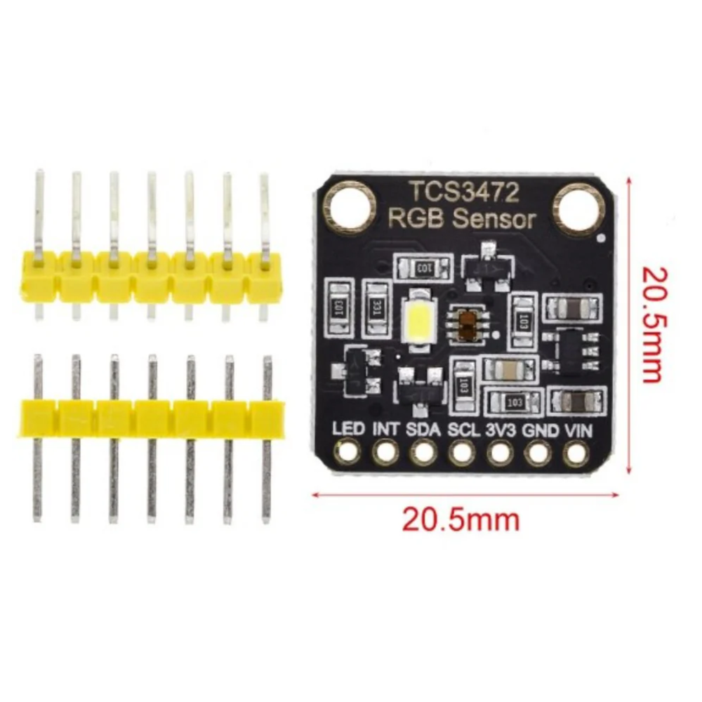 TCS34725 RGB Color Recognition Light Sensor Module